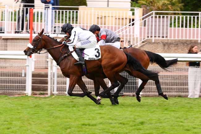 Photo d'arrivée de la course pmu PRIX BOIS ROUAUD à AUTEUIL le Mardi 27 mai 2025