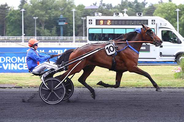 Photo d'arrivée de la course pmu PRIX JOHANNA à PARIS-VINCENNES le Mardi 27 mai 2025