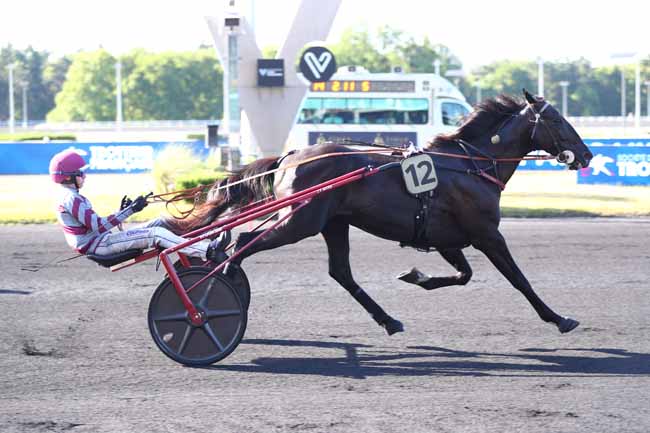 Photo d'arrivée de la course pmu PRIX KISSA à PARIS-VINCENNES le Vendredi 30 mai 2025