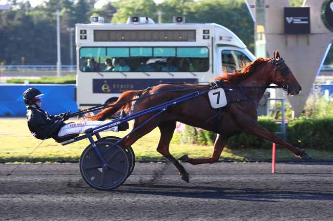Photo d'arrivée de la course pmu PRIX BILLETS DISCOUNT (PRIX ABUNDANTIA) à PARIS-VINCENNES le Vendredi 30 mai 2025