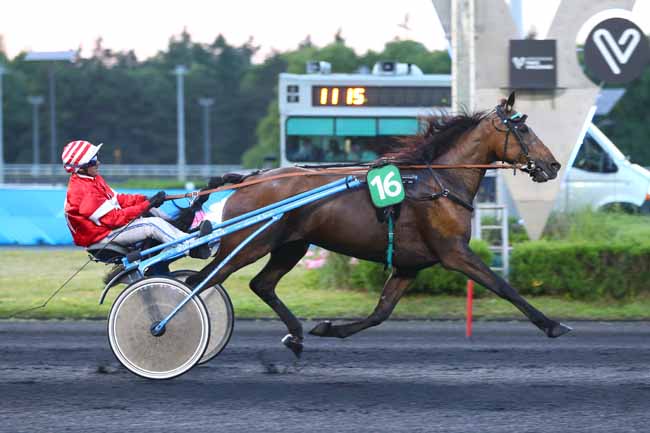 Photo d'arrivée de la course pmu PRIX TROPIQUES FM (PRIX DE CLAIREFONTAINE) à PARIS-VINCENNES le Vendredi 30 mai 2025