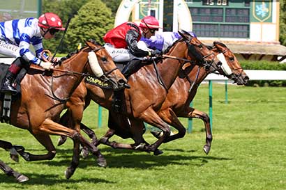 Photo d'arrivée de la course pmu PRIX DES BEAUX MONTS à COMPIEGNE le Vendredi 30 mai 2025