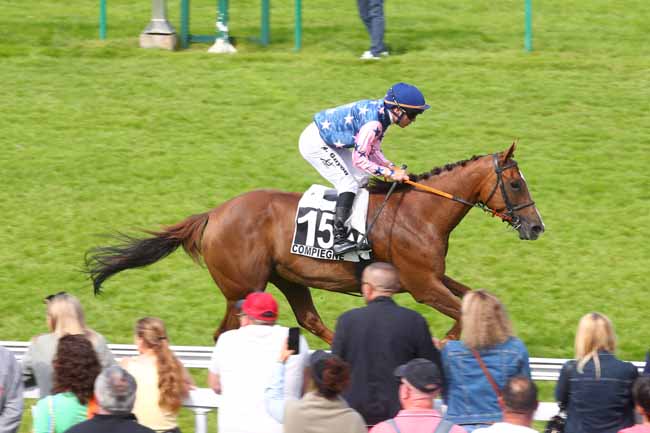 Photo d'arrivée de la course pmu PRIX DE TAILLEFONTAINE à COMPIEGNE le Lundi 9 juin 2025