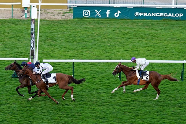 Photo d'arrivée de la course pmu PRIX DE LA COLONNE VENDOME à LONGCHAMP le Jeudi 12 juin 2025