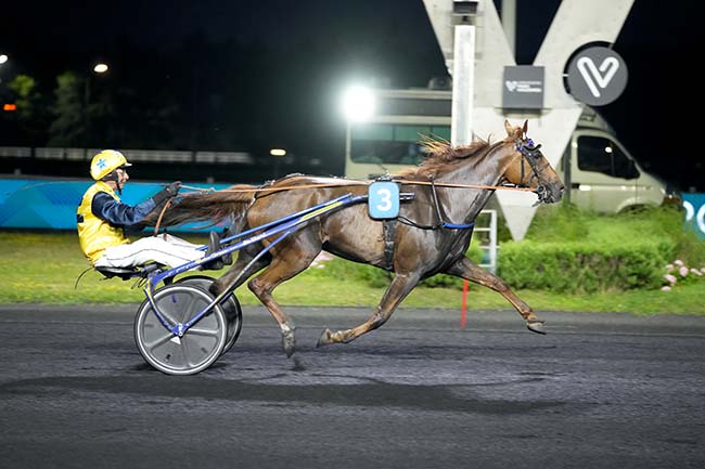Photo d'arrivée de la course pmu PRIX IPHIGENIA à PARIS-VINCENNES le Vendredi 13 juin 2025