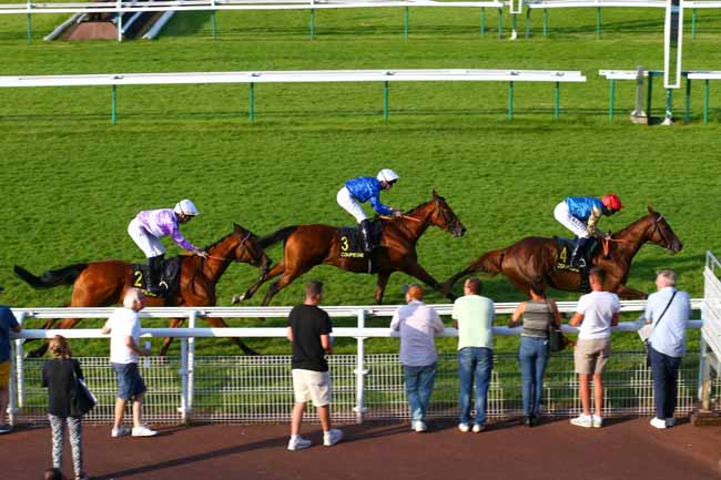Photo d'arrivée de la course pmu PRIX DES ETANGS DE L'ETOT à COMPIEGNE le Lundi 16 juin 2025