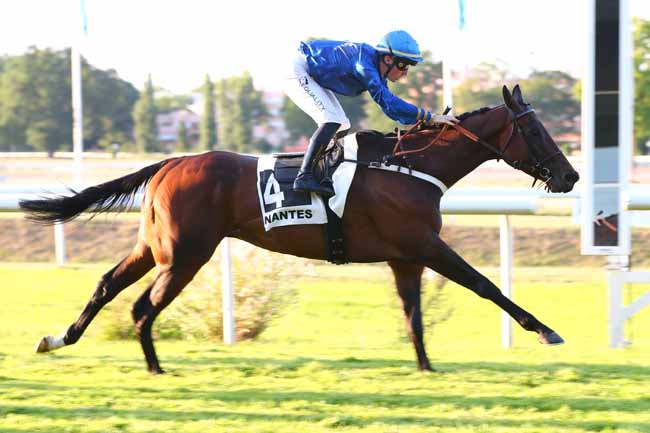 Photo d'arrivée de la course pmu GRAND PRIX DES AQPS à NANTES le Mardi 17 juin 2025