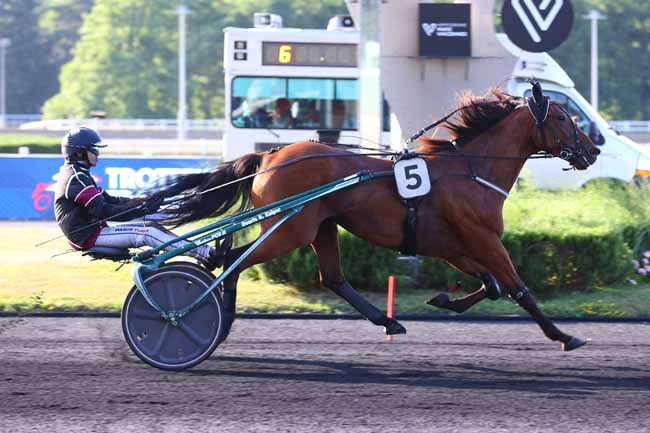 Photo d'arrivée de la course pmu PRIX CLEMENTINA à PARIS-VINCENNES le Vendredi 20 juin 2025
