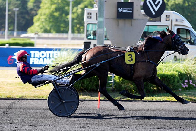 Photo d'arrivée de la course pmu PRIX IRENE à PARIS-VINCENNES le Mardi 24 juin 2025