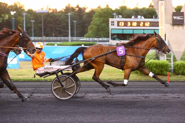 Photo d'arrivée de la course pmu PRIX CETUS à PARIS-VINCENNES le Vendredi 27 juin 2025