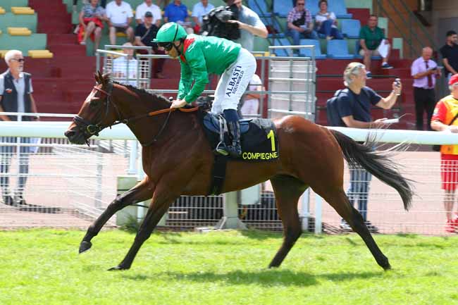 Photo d'arrivée de la course pmu PRIX DU BRAS D'OR à COMPIEGNE le Vendredi 27 juin 2025
