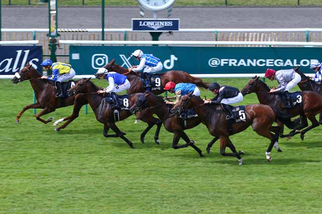 Photo d'arrivée de la course pmu TATTERSALLS PRIX DE SAINT-PATRICK à CHANTILLY le Samedi 28 juin 2025