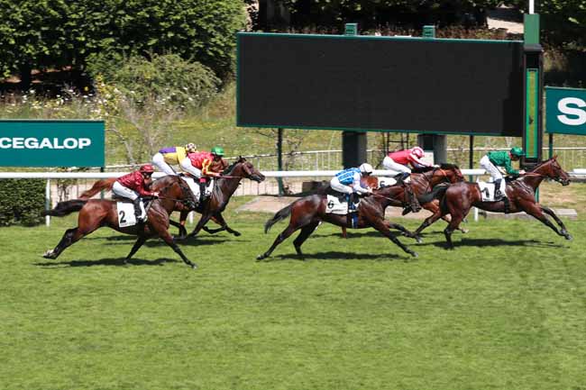 Photo d'arrivée de la course pmu PRIX EUGENE ADAM à SAINT CLOUD le Dimanche 29 juin 2025