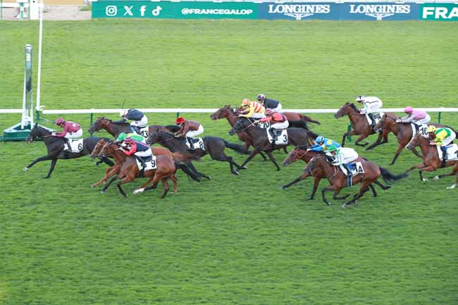 Arrivée quinté pmu PRIX DE LA GARDEN PARTY à LONGCHAMP