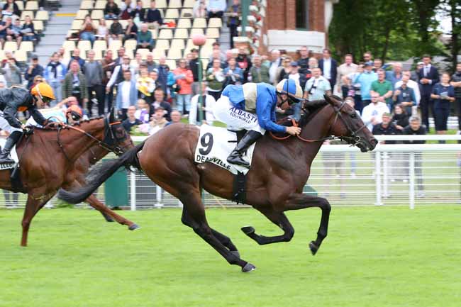 Arrivée quinté pmu PRIX DE LA PLACE MORNY à DEAUVILLE
