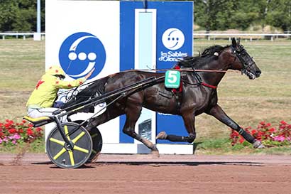 Photo d'arrivée de la course pmu PRIX DES SABLES-D'OLONNE AGGLOMERATION à LES SABLES D'OLONNE le Mercredi 9 juillet 2025
