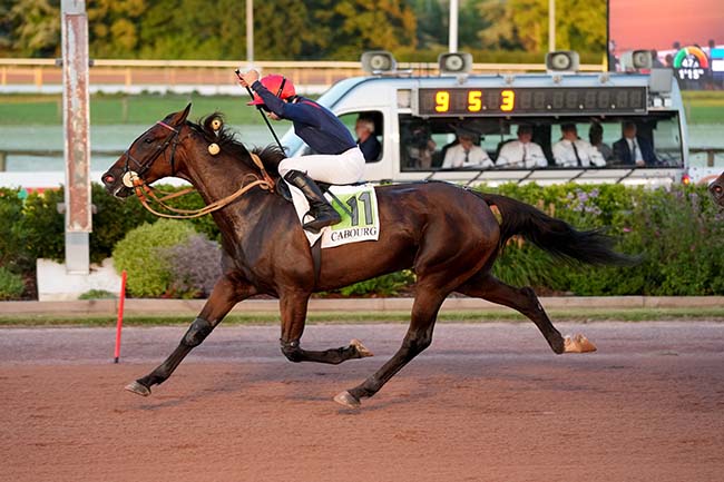 Photo d'arrivée de la course pmu PRIX ASTRAGALES à CABOURG le Vendredi 11 juillet 2025