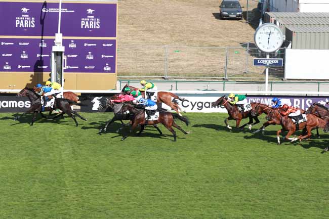 Arrivée quinté pmu CYGAMES HANDICAP DE LA FETE NATIONALE à LONGCHAMP