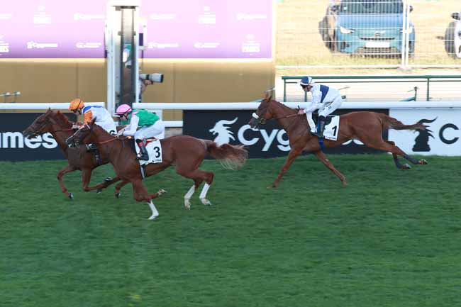 Photo d'arrivée de la course pmu CYGAMES PRIX DE MALLERET à LONGCHAMP le Dimanche 13 juillet 2025