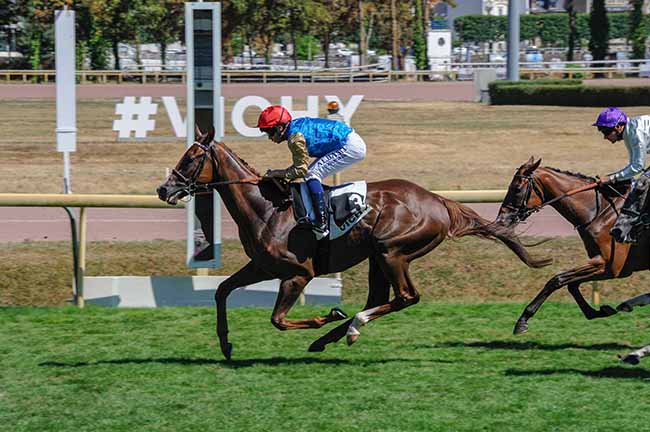Photo d'arrivée de la course pmu PRIX HENRI ROSSI à VICHY le Jeudi 17 juillet 2025