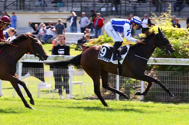 Photo d'arrivée de la course pmu PRIX DU QUEBEC à DIEPPE le Mardi 22 juillet 2025
