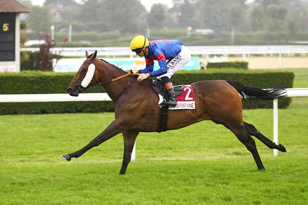 Photo d'arrivée de la course pmu PRIX LES JUSTICIERS DE LA JUSTICE (PRIX DU CHATEAU DE VENDEUVRE) à CLAIREFONTAINE le Samedi 26 juillet 2025