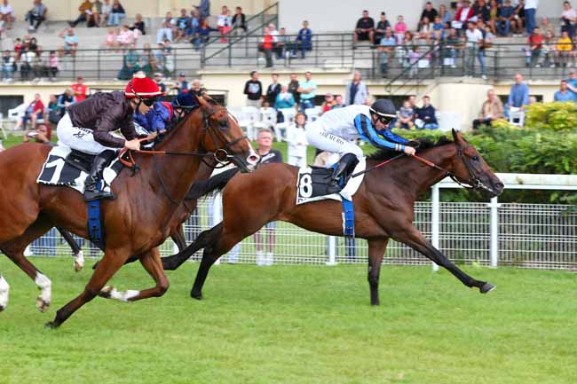Photo d'arrivée de la course pmu PRIX INTERSPORT DIEPPE (PRIX DES BAINS DE MER) à DIEPPE le Jeudi 31 juillet 2025