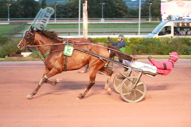 Photo d'arrivée de la course pmu PRIX DES PHLOX à CABOURG le Vendredi 1 août 2025