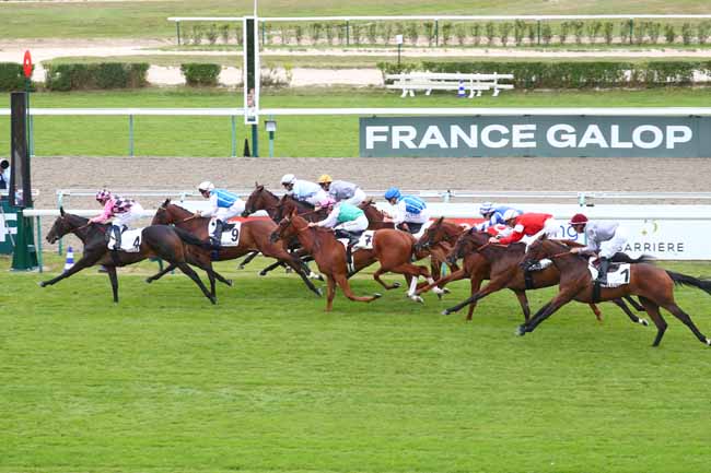 Photo d'arrivée de la course pmu PRIX DES MARETTES à DEAUVILLE le Dimanche 3 août 2025
