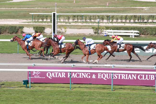 Photo d'arrivée de la course pmu PRIX DE SURVILLE à DEAUVILLE le Mardi 5 août 2025