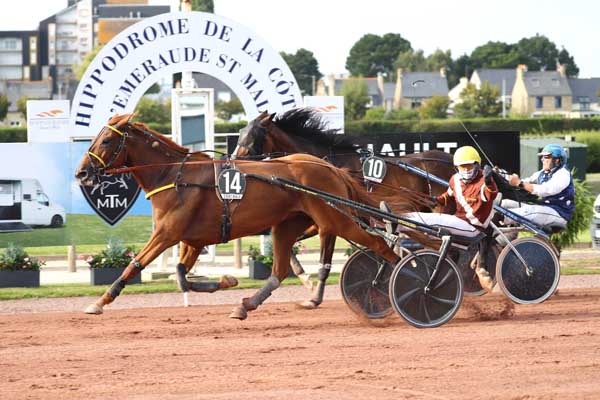 Photo d'arrivée de la course pmu PRIX RENAULT SAINT-MALO à SAINT MALO le Mercredi 6 août 2025
