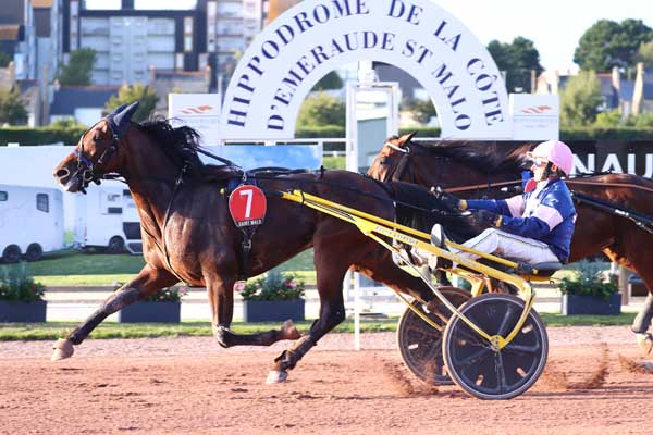 Photo d'arrivée de la course pmu PRIX ANDRE CARRUS à SAINT MALO le Mercredi 6 août 2025