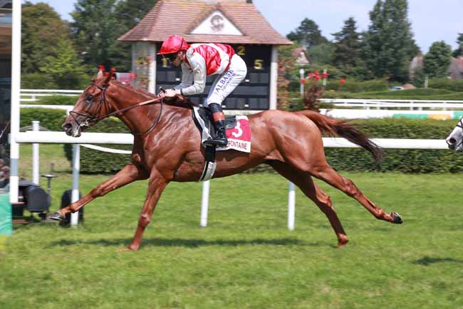 Photo d'arrivée de la course pmu PRIX VILLE DE HONFLEUR (PRIX KENMARE) à CLAIREFONTAINE le Mercredi 6 août 2025