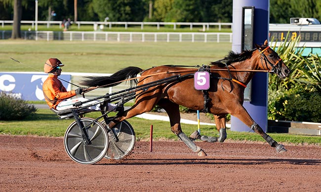 Photo d'arrivée de la course pmu PRIX DE LA PORTE DE MONTREUIL à ENGHIEN le Jeudi 7 août 2025