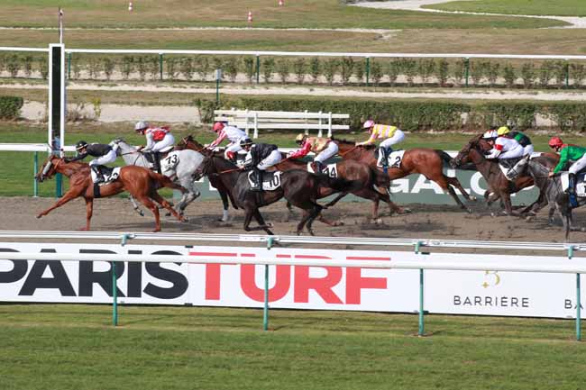 Photo d'arrivée de la course pmu PRIX DU MESNIL-EUDES à DEAUVILLE le Jeudi 7 août 2025