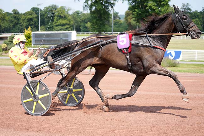 Photo d'arrivée de la course pmu PRIX DE MARNES-LA-COQUETTE à ENGHIEN le Samedi 9 août 2025