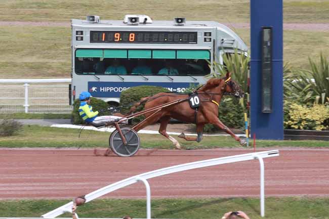 Photo d'arrivée de la course pmu PRIX DE JOUY-EN-JOSAS à ENGHIEN le Mercredi 13 août 2025