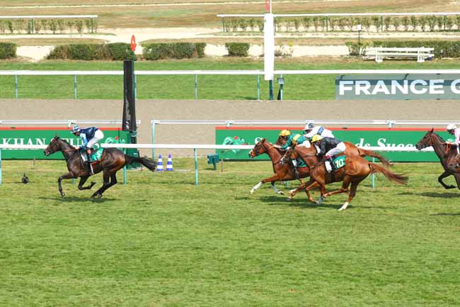 Photo d'arrivée de la course pmu THE AGA KHAN STUDS PRIX LADY O'REILLY (PRIX MINERVE) à DEAUVILLE le Dimanche 17 août 2025