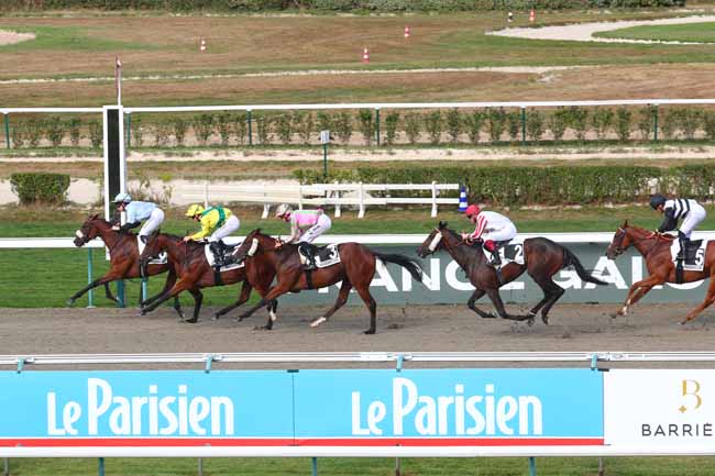 Photo d'arrivée de la course pmu PRIX RACE & CARE (PRIX DU MONT-CANISY) à DEAUVILLE le Jeudi 21 août 2025
