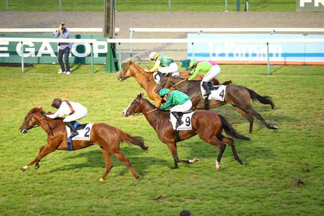 Arrivée quinté pmu PRIX FRANCOIS ANDRE - GRAND PRIX DES FEMMES JOCKEYS à DEAUVILLE