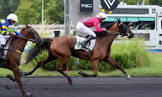 Photo d'arrivée de la course pmu PRIX ANDRE ROUER à PARIS-VINCENNES le Lundi 1 septembre 2025