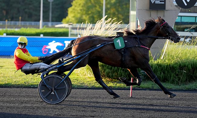 Photo d'arrivée de la course pmu PRIX HELENA à PARIS-VINCENNES le Lundi 1 septembre 2025