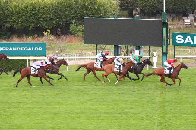 Arrivée quinté pmu PRIX DE SAINT-PAIR-DU-MONT à SAINT CLOUD
