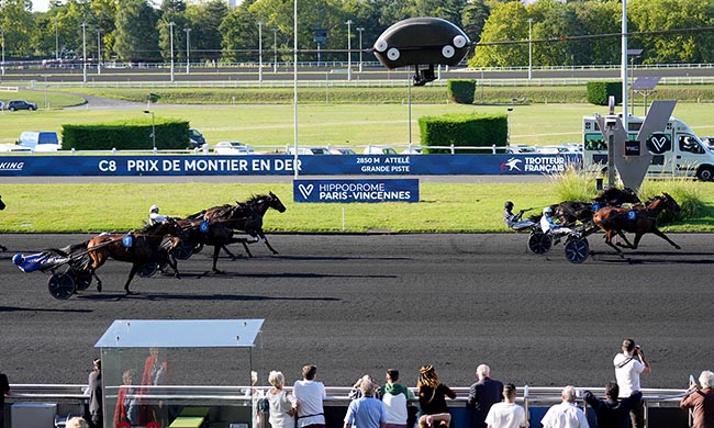 Photo d'arrivée de la course pmu PRIX DE MONTIER-EN-DER à PARIS-VINCENNES le Samedi 6 septembre 2025