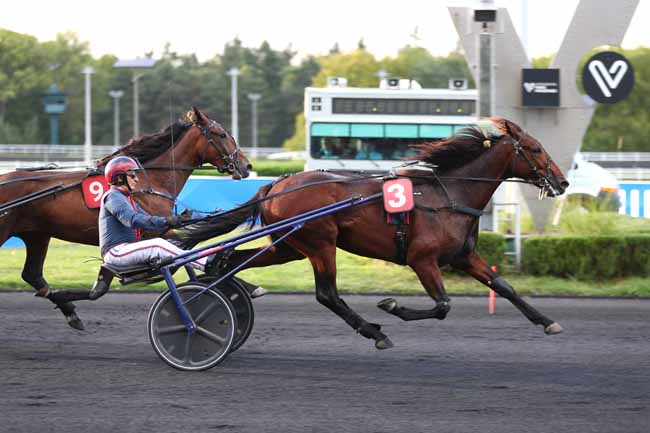 Photo d'arrivée de la course pmu PRIX BERTHA à PARIS-VINCENNES le Mardi 9 septembre 2025