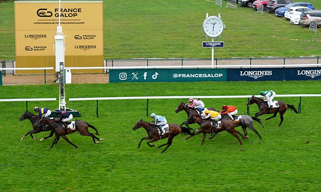 Arrivée quinté pmu PRIX DE LONGCHAMP à LONGCHAMP