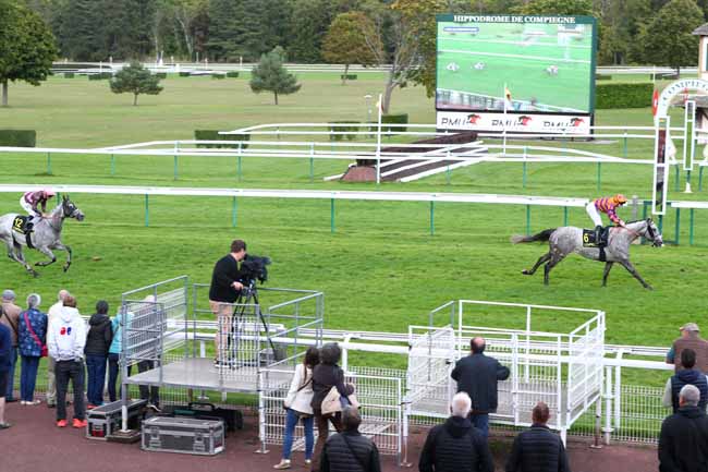 Photo d'arrivée de la course pmu PRIX DU GRAND PARC à COMPIEGNE le Mardi 16 septembre 2025