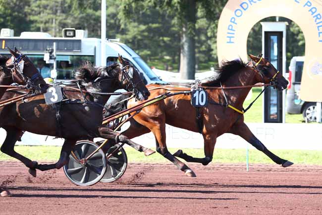Photo d'arrivée de la course pmu GRAND PRIX DU CENTRE-EST - GONTRAN DE NOBLET à LYON PARILLY le Mercredi 17 septembre 2025