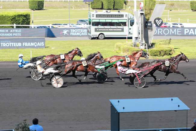 Arrivée quinté pmu PRIX BERNARD LE QUELLEC à PARIS-VINCENNES