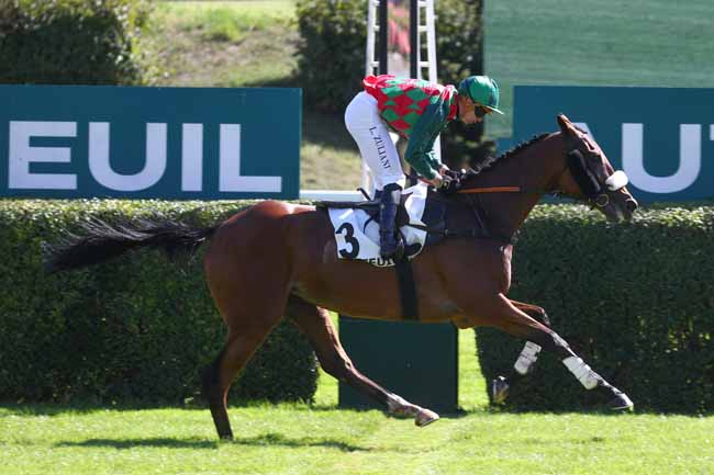 Photo d'arrivée de la course pmu PRIX MELI MELO à AUTEUIL le Jeudi 18 septembre 2025